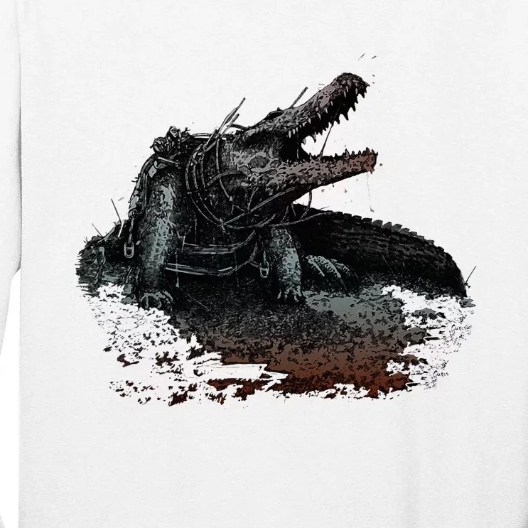 Hunt Showdown Rotjaw Tall Long Sleeve T-Shirt