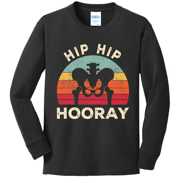 Hip Surgery Recovery Hip Replacement Recovery Kids Long Sleeve Shirt