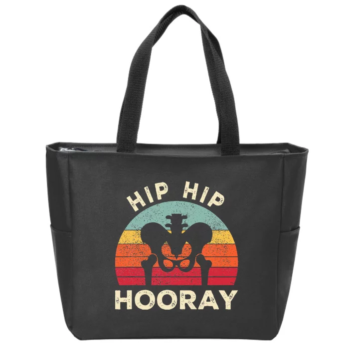 Hip Surgery Recovery Hip Replacement Recovery Zip Tote Bag