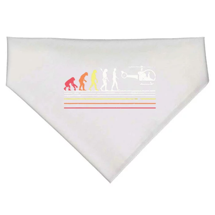 Helicopter Shirts Retro Style Pilot USA-Made Doggie Bandana