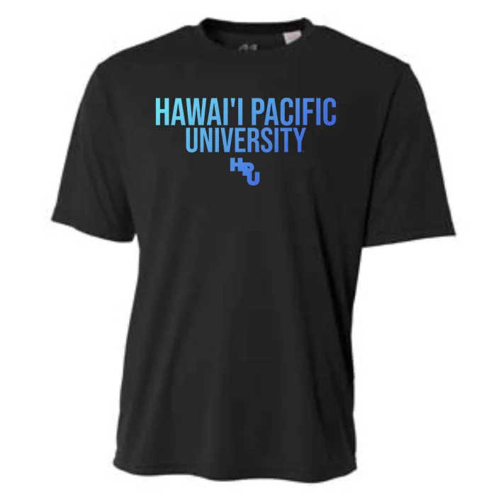 Hpu Sharks Stacked Gift Cooling Performance Crew T-Shirt