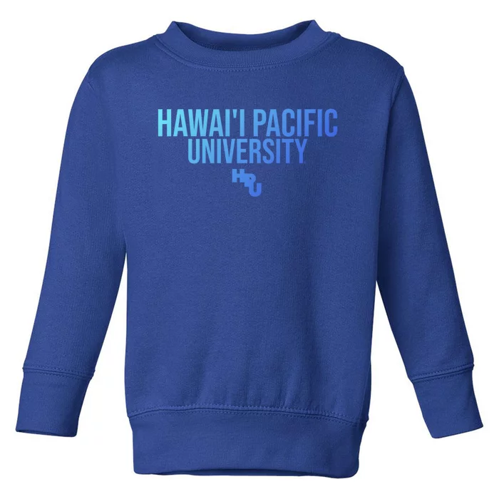 Hpu Sharks Stacked Gift Toddler Sweatshirt