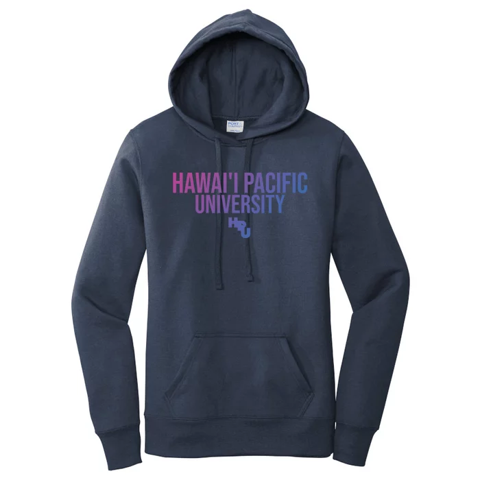 Hpu Sharks Stacked Gift Women's Pullover Hoodie