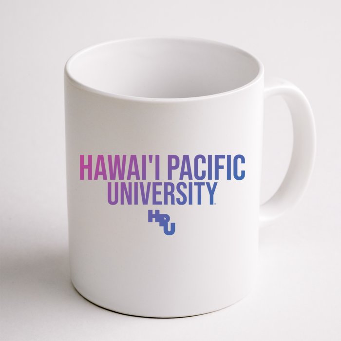 Hpu Sharks Stacked Gift Front & Back Coffee Mug