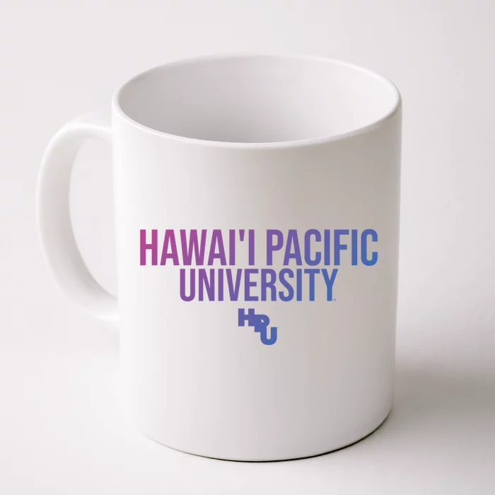 Hpu Sharks Stacked Gift Front & Back Coffee Mug