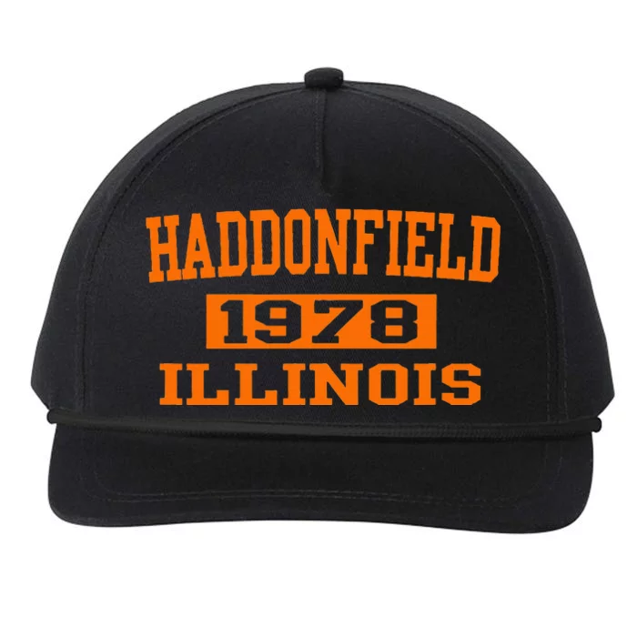 Halloween Spooky Scary Haddonfield Illinois Halloween 1978 Snapback Five-Panel Rope Hat