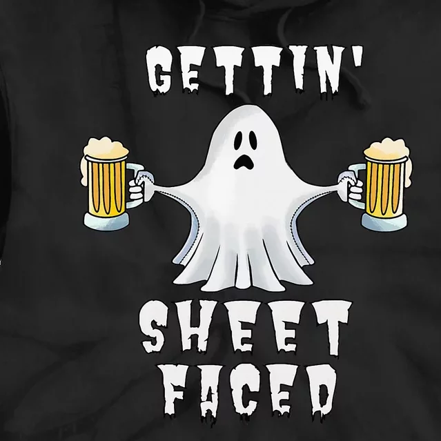 Halloween Spirits Spooky Brews for Ghostly Celebrations Tie Dye Hoodie