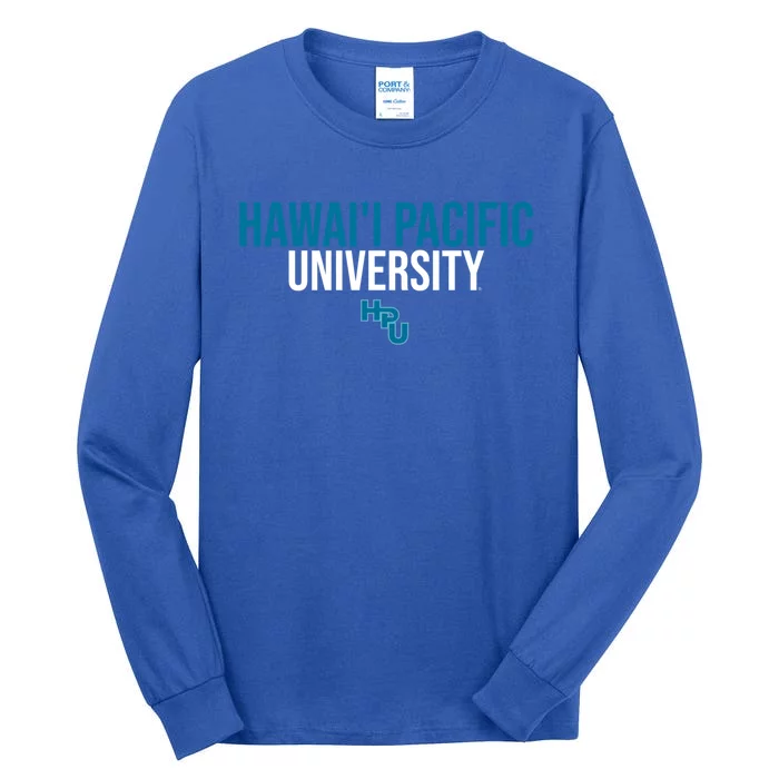 Hpu Sharks Stacked Gift Tall Long Sleeve T-Shirt