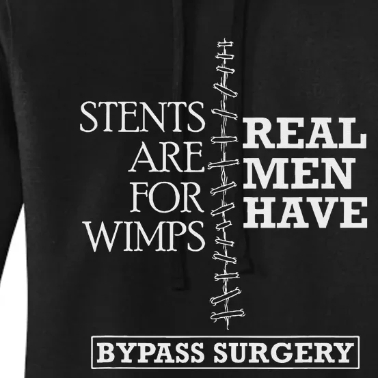 Heart Surgery Survivor After Surgery Recovery Men Bypass Women's Pullover Hoodie