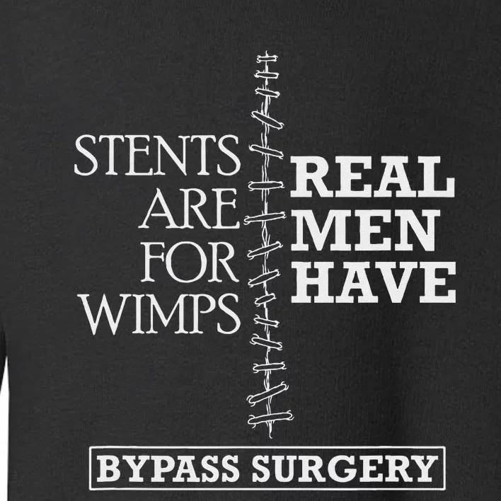 Heart Surgery Survivor After Surgery Recovery Men Bypass Toddler Sweatshirt