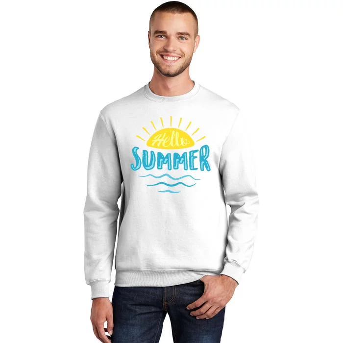 Hello Summer Sunset Sweatshirt