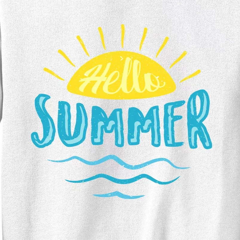 Hello Summer Sunset Sweatshirt