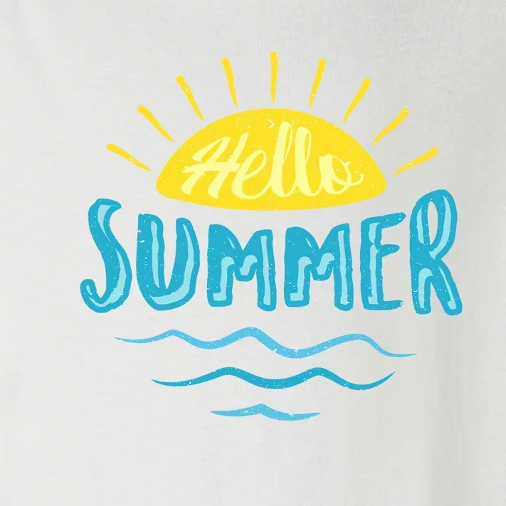 Hello Summer Sunset Toddler Long Sleeve Shirt