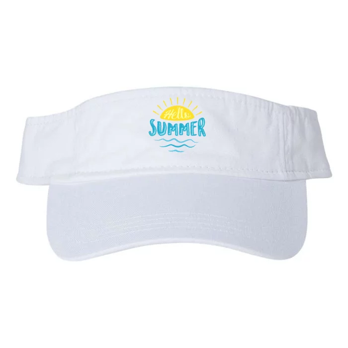 Hello Summer Sunset Valucap Bio-Washed Visor