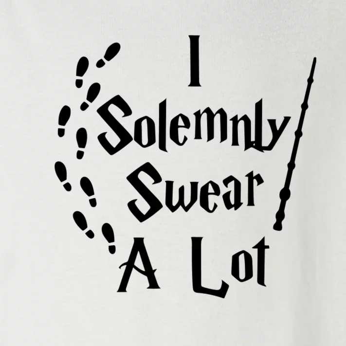 Harry Solemnly Swear A Lot Quotes Wizard Witch Toddler Long Sleeve Shirt