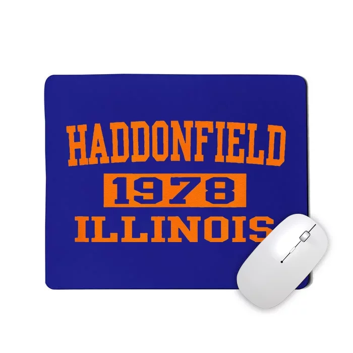 Halloween Spooky Scary Haddonfield Illinois Halloween 1978 Mousepad