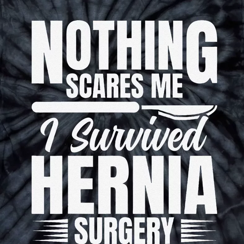 Hernia Surgery Survivor Support Belt Hernia Surgery Recovery Tie-Dye T-Shirt