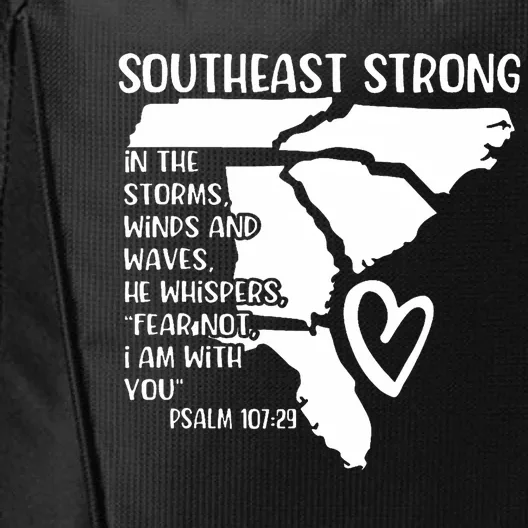 Hurricane Strong Southeast Strong Pray For North Carolina City Backpack