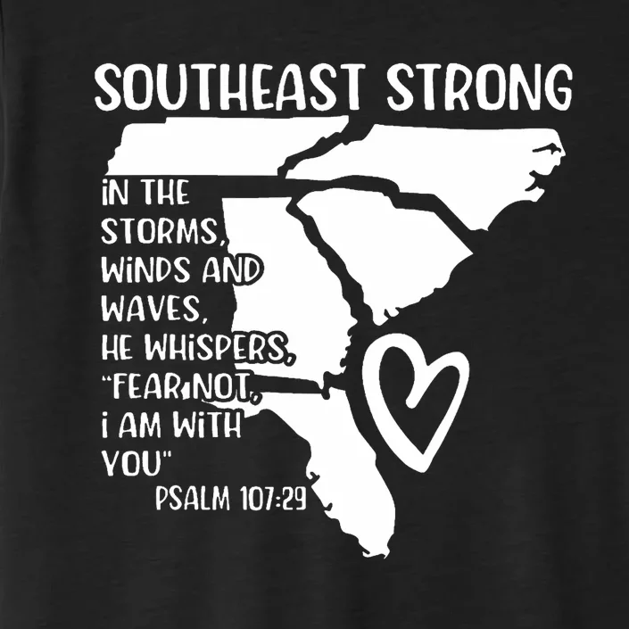 Hurricane Strong Southeast Strong Pray For North Carolina ChromaSoft Performance T-Shirt