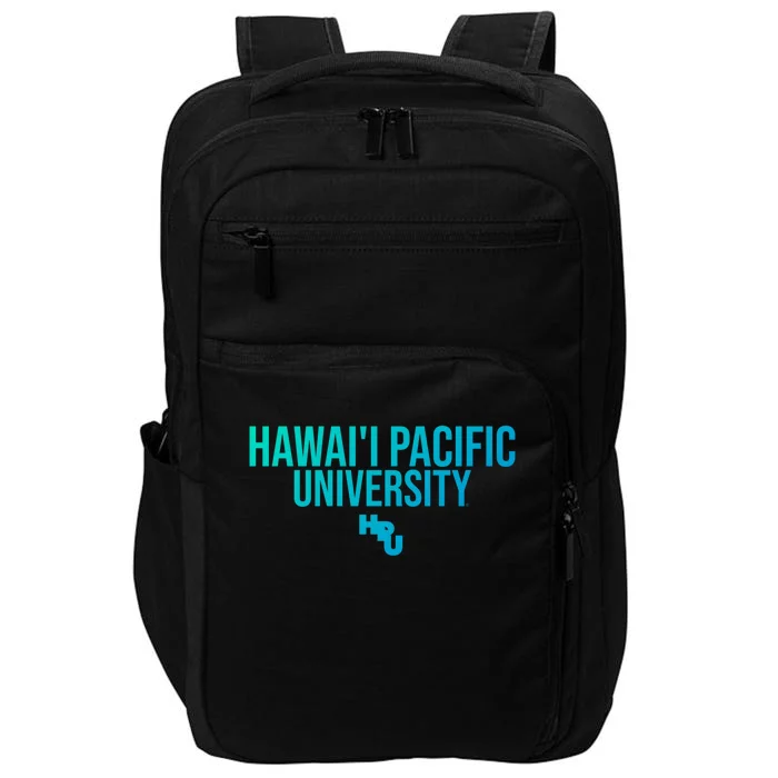 Hpu Sharks Stacked Gift Impact Tech Backpack