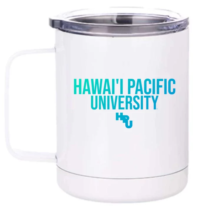 Hpu Sharks Stacked Gift Front & Back 12oz Stainless Steel Tumbler Cup