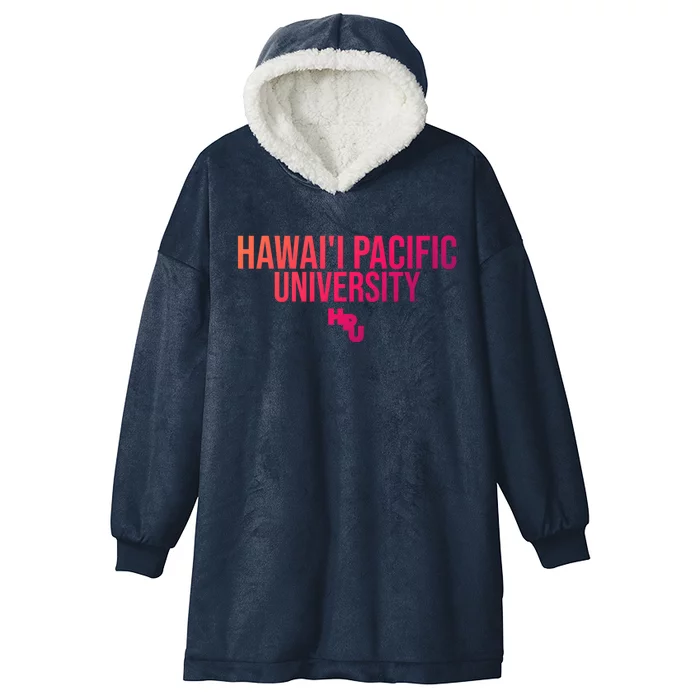 Hpu Sharks Stacked Gift Hooded Wearable Blanket