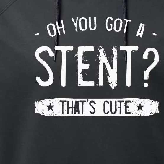 Heart Surgery Stent Transplant Survivor Orthotopic Cardiac Performance Fleece Hoodie