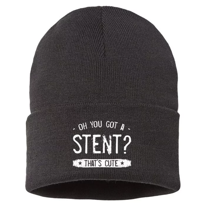 Heart Surgery Stent Transplant Survivor Orthotopic Cardiac Sustainable Knit Beanie