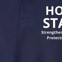 Home Start Strengthening Families Protects Children Softstyle Adult Sport Polo