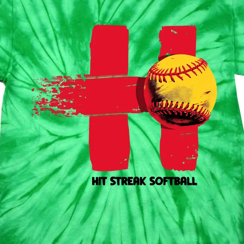 Hit Streak Softball H Streak Ball Tie-Dye T-Shirt