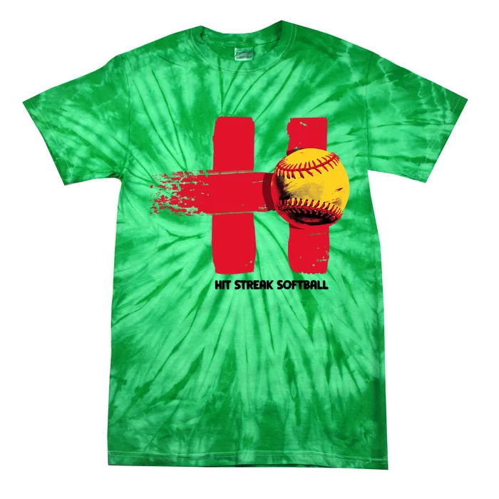 Hit Streak Softball H Streak Ball Tie-Dye T-Shirt