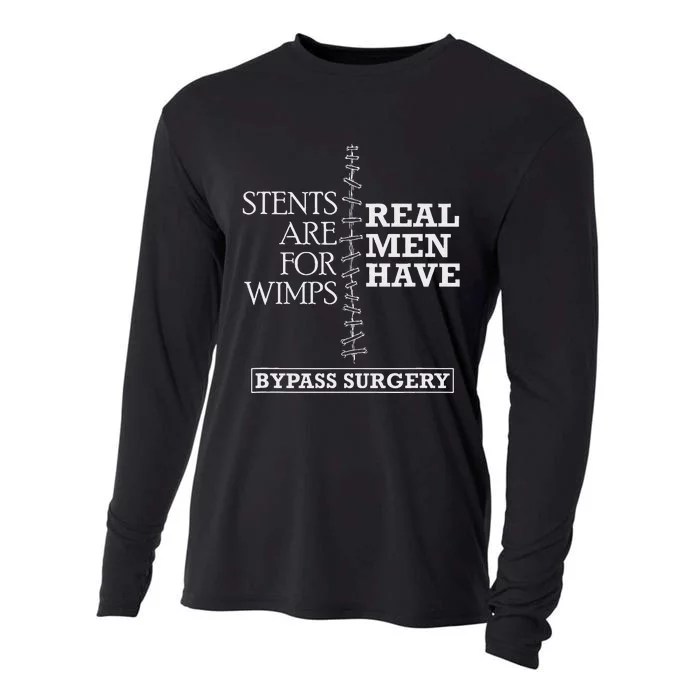 Heart Surgery Survivor After Surgery Recovery Men Bypass Cooling Performance Long Sleeve Crew