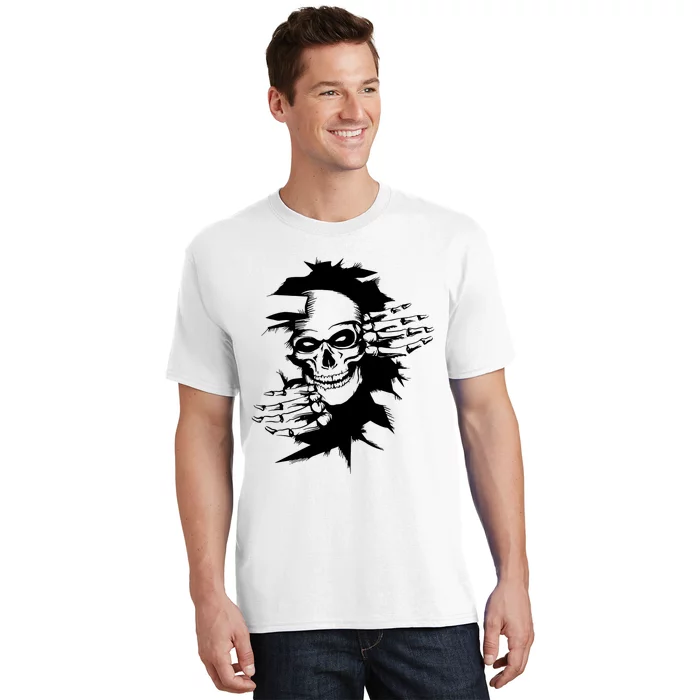 Horror Skull Skeleton Halloween Costume T-Shirt