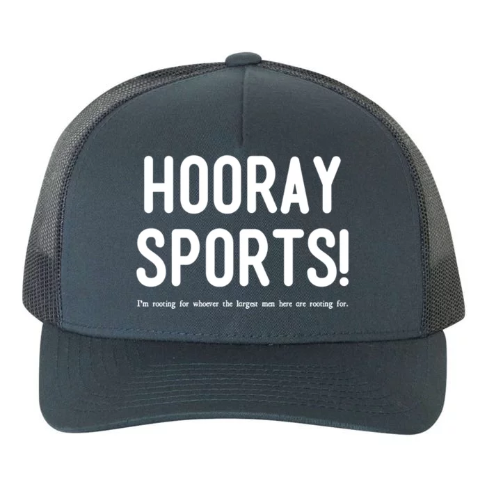 Hooray Sports! Sportsball Gift Meaningful Gift Yupoong Adult 5-Panel Trucker Hat