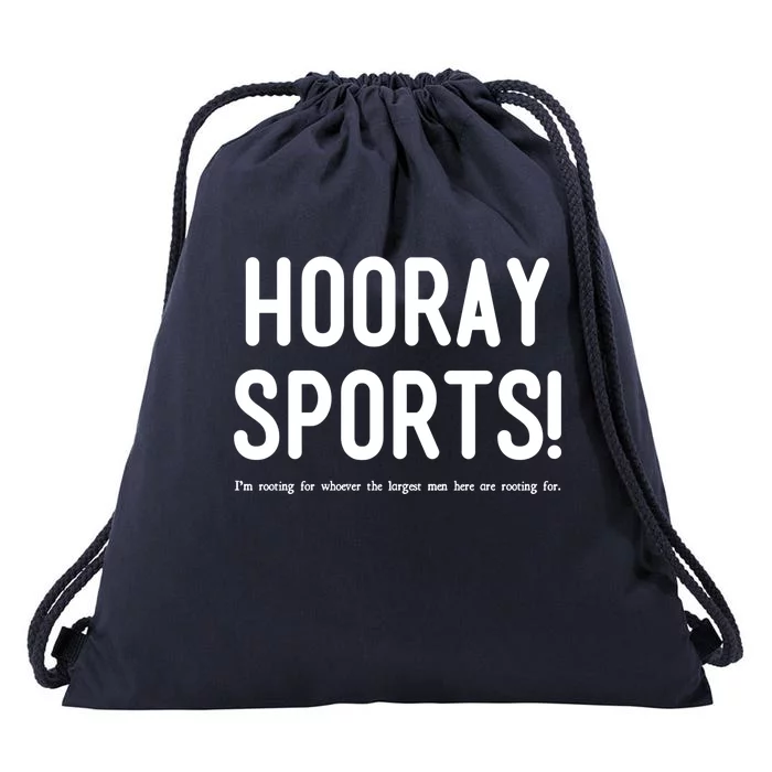 Hooray Sports! Sportsball Gift Meaningful Gift Drawstring Bag