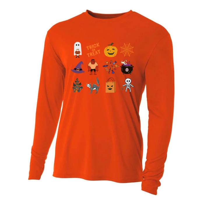 Halloween Spooky Season Cooling Performance Long Sleeve Crew