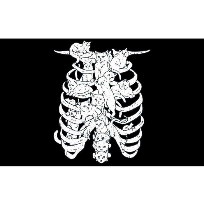 Human Skeleton Spine Cats Bumper Sticker