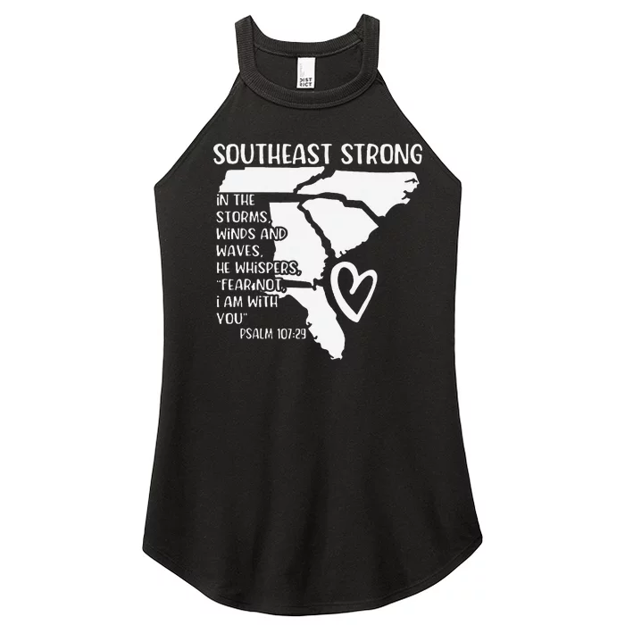 Hurricane Strong Southeast Strong Pray For North Carolina Women’s Perfect Tri Rocker Tank