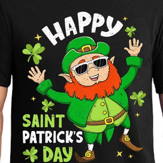 Happy St Saint Patricks Day Leprechaun irish Pajama Set