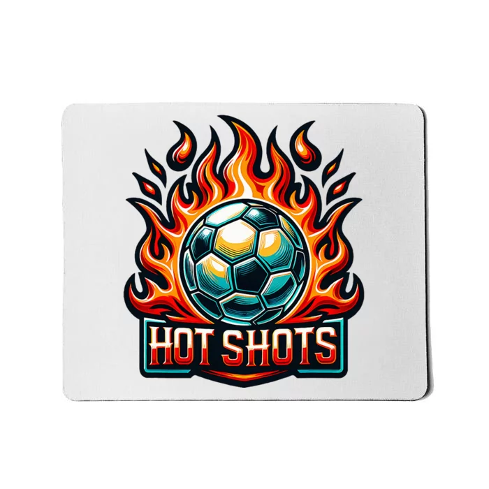 Hot Shots Soccer Team Mousepad