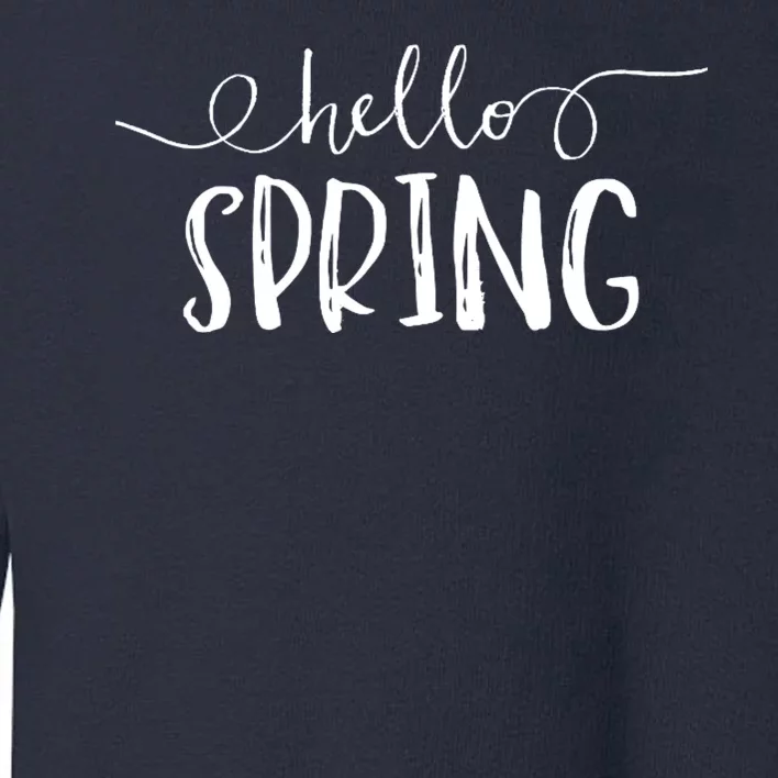 Hello Spring Season Toddler Sweatshirt