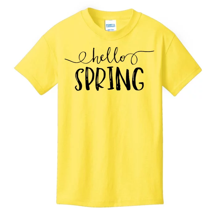 Hello Spring Season Kids T-Shirt