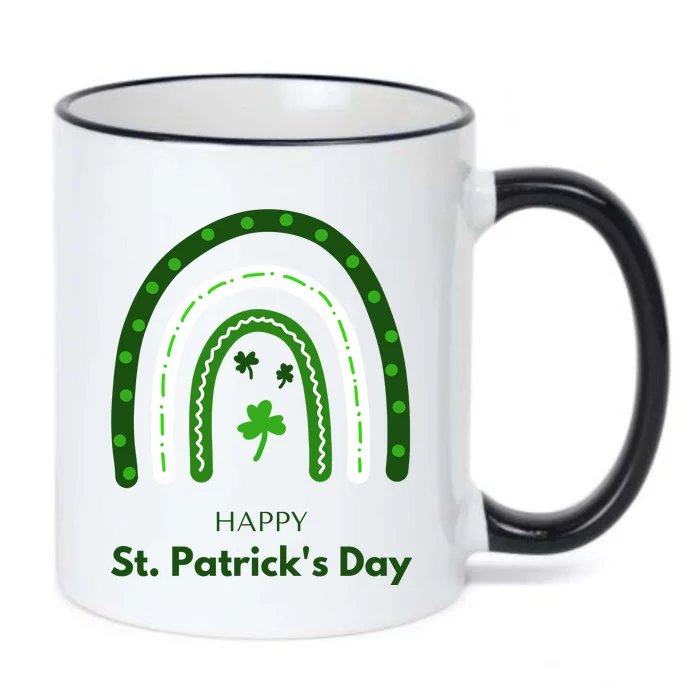 Happy St Saint Patrick's Day Black Color Changing Mug