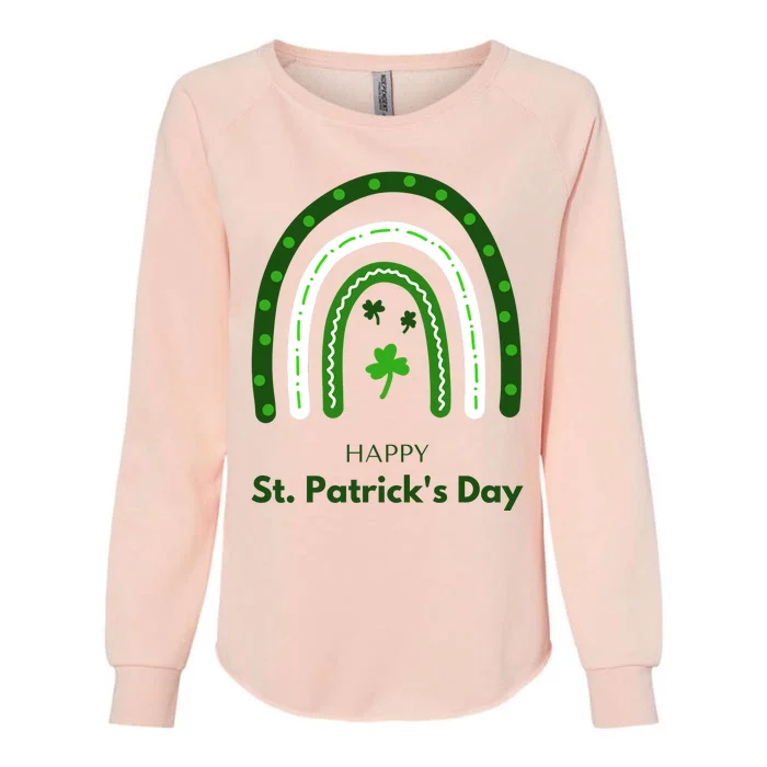 Happy St Saint Patrick's Day Womens California Wash Sweatshirt