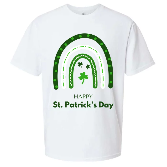 Happy St Saint Patrick's Day Sueded Cloud Jersey T-Shirt