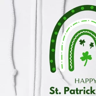 Happy St Saint Patrick's Day Full Zip Hoodie