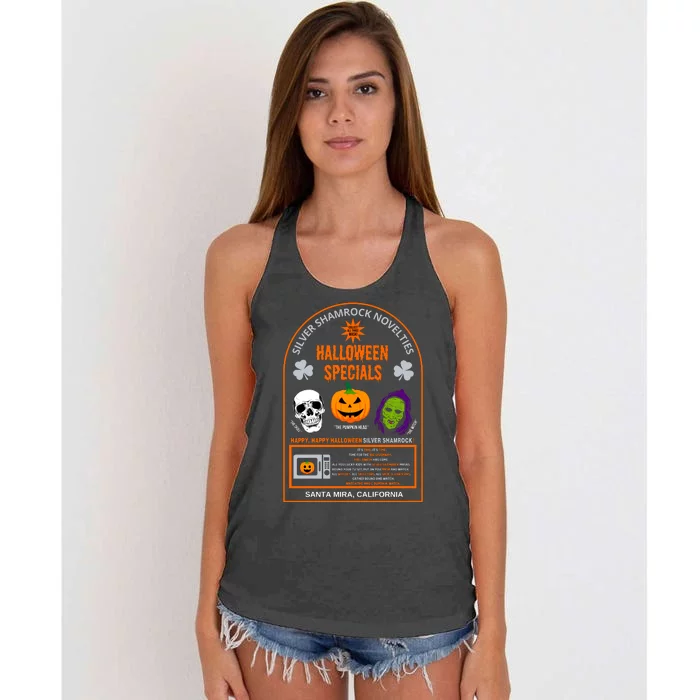 Halloween Specials Season Of The Witch Women's Knotted Racerback Tank