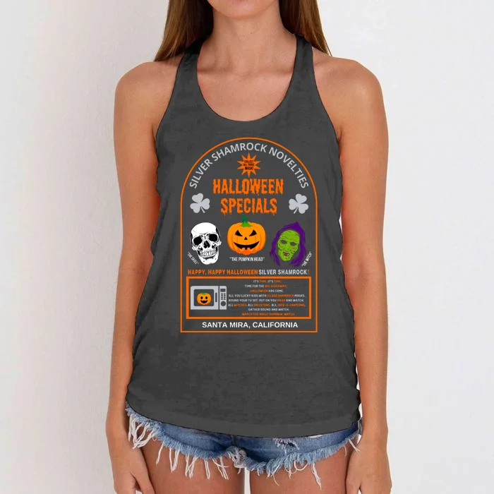 Halloween Specials Season Of The Witch Women's Knotted Racerback Tank