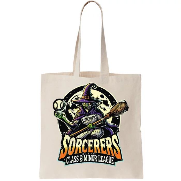 Halloween Salem Sorcerers Minor League Baseball Tote Bag