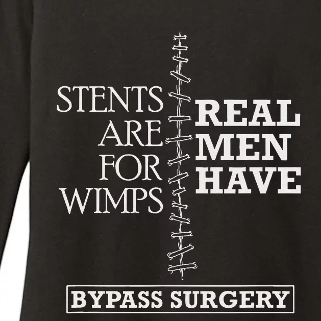 Heart Surgery Survivor After Surgery Recovery Men Bypass Womens CVC Long Sleeve Shirt